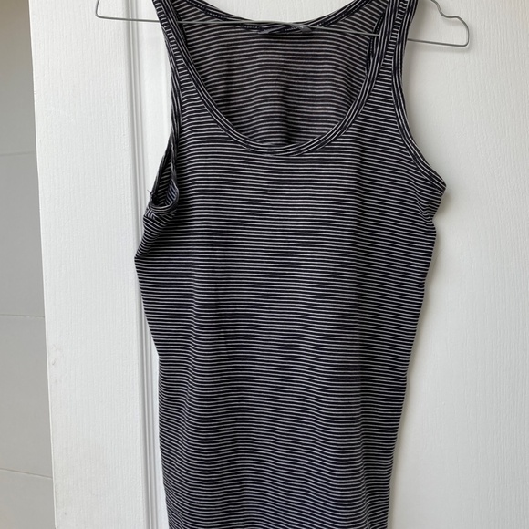 Pretty tank top tank top t.shirt striped sailor stripes H&M T36 Small - Picture 4 of 5